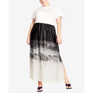 Plus Size Trendy Evelyn Skirt